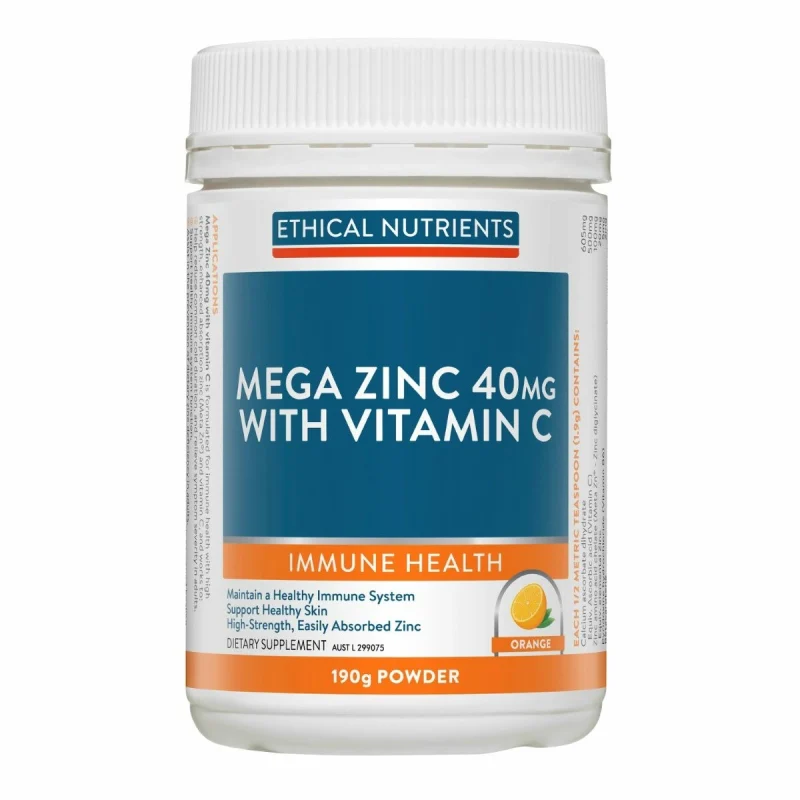 Ethical Nutrients Mega Zinc 40 mg