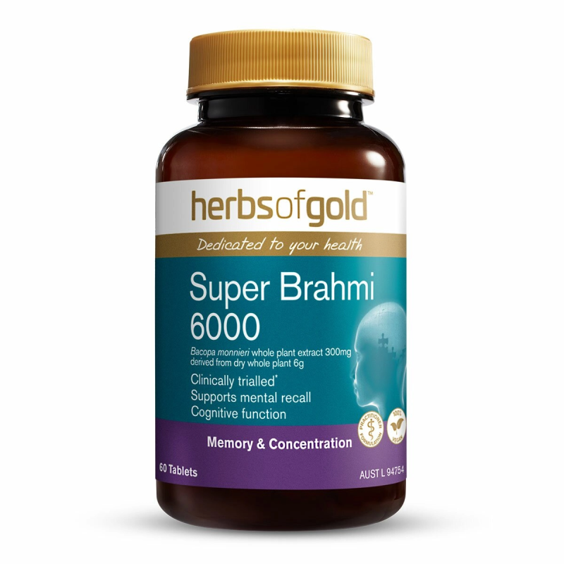 Herbs of Gold Super Brahmi 6000
