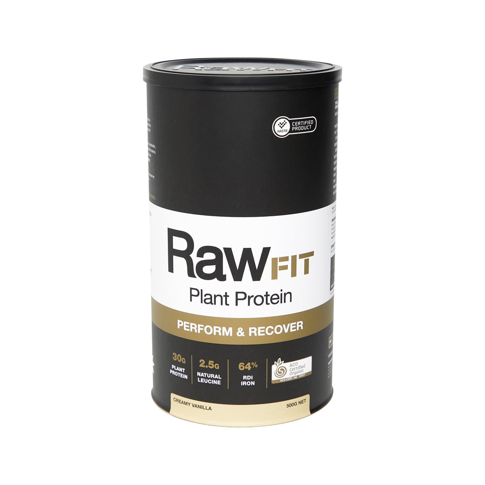 AMAZONIA RAWFIT PLANT PROTEIN ORGANIC PERFORM & RECOVER CREAMY