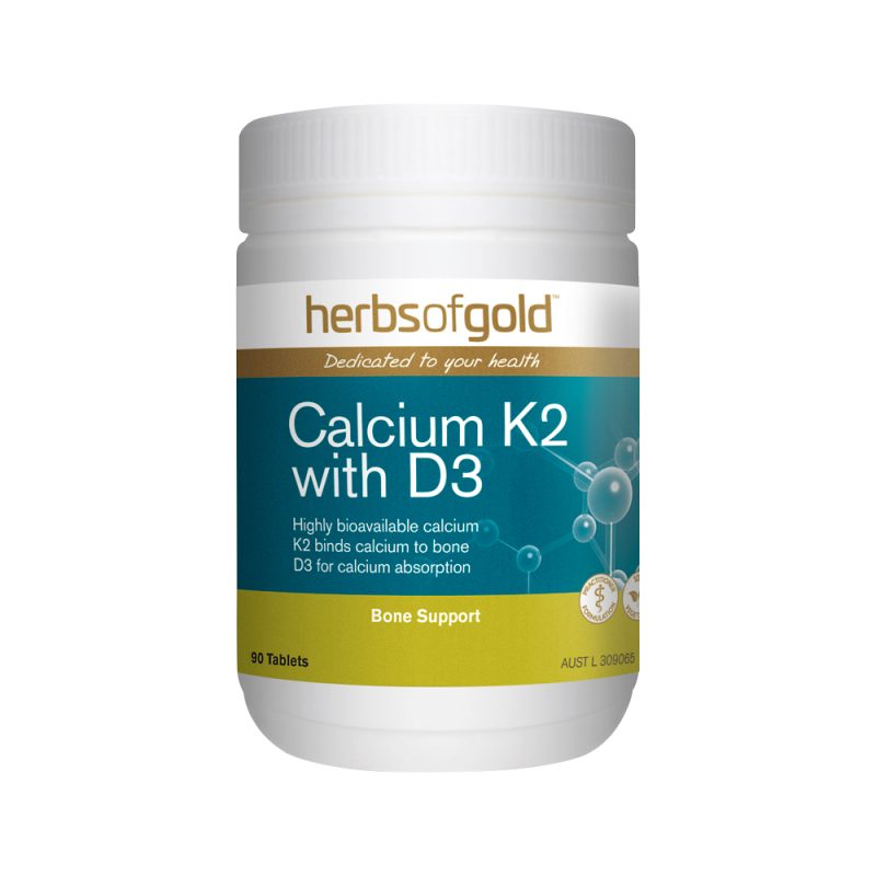 HERBS OF GOLD CALCIUM K2 WITH D3 90T