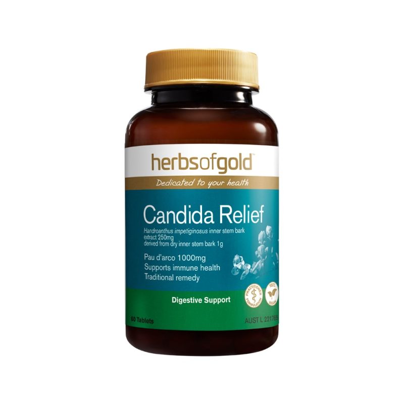 HERBS OF GOLD CANDIDA RELIEF 60T