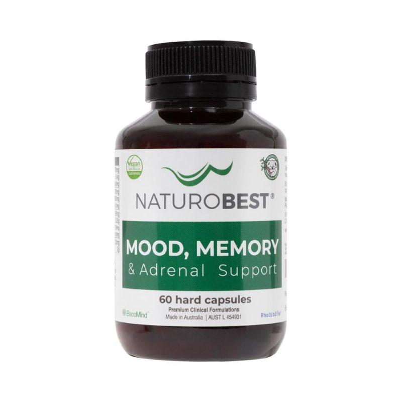 NATUROBEST MOOD, MEMORY & ADRENAL SUPPORT 60C