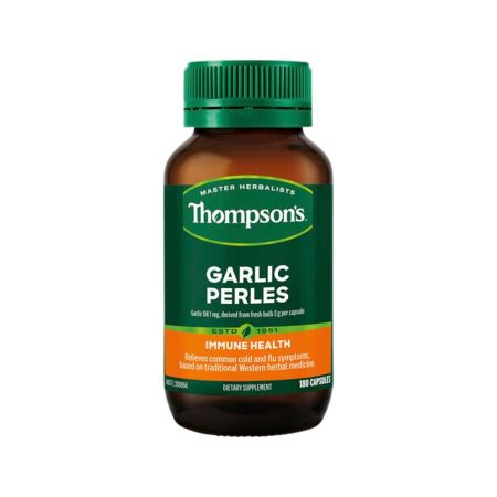 THOMPSONS GARLIC PERLES 180C