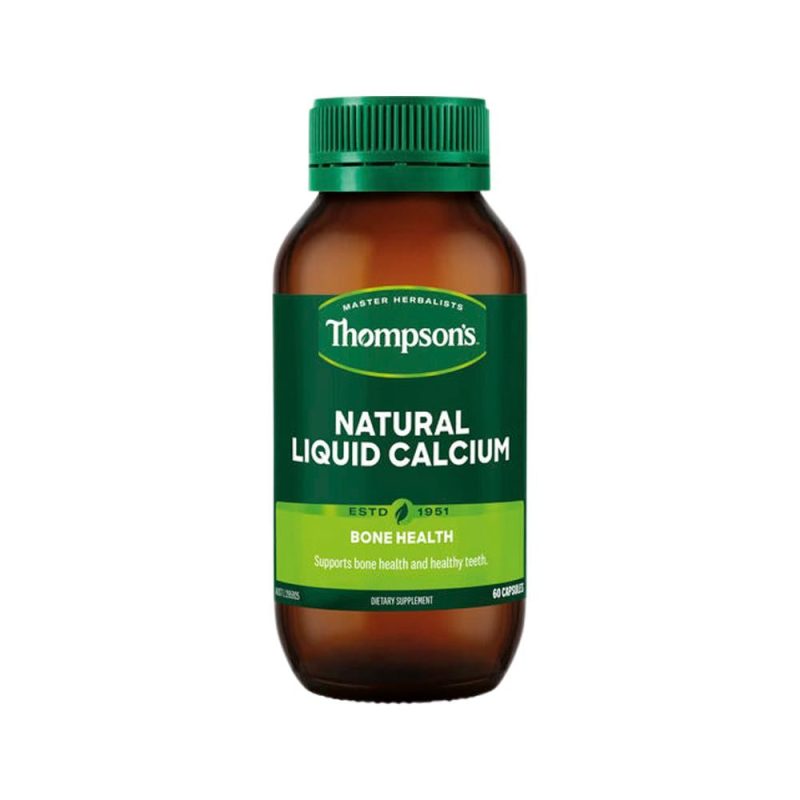 THOMPSONS NATURAL LIQUID CALCIUM 60C