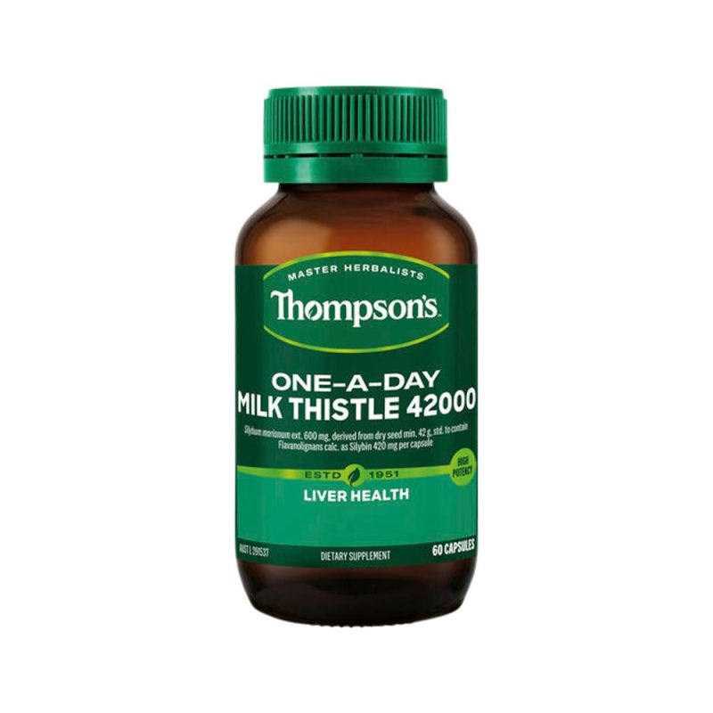 THOMPSON'S ONE-A-DAY MILK THISTLE 42000 60C