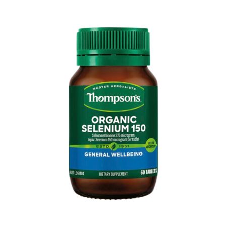 THOMPSONS ORGANIC SELENIUM 150 60T