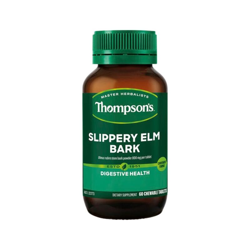 THOMPSONS SLIPPERY ELM BARK CHEWABLE