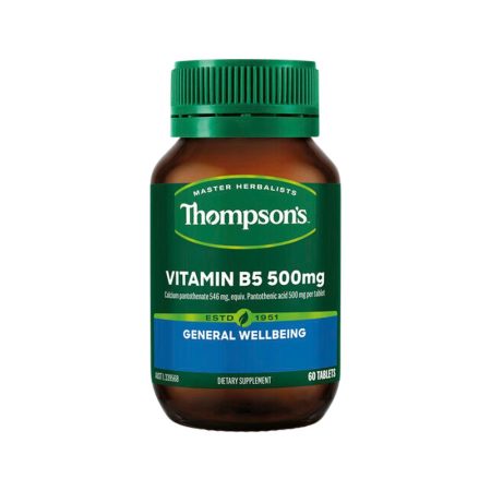 THOMPSONS VITAMIN B5 500MG 60T