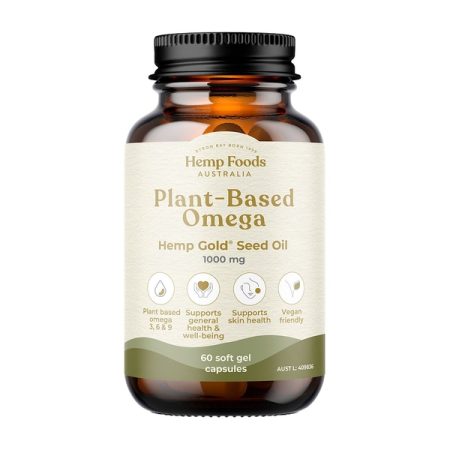Hemp Foods Plant-Based Omega (previously Hemp Seed Oil Capsules)
