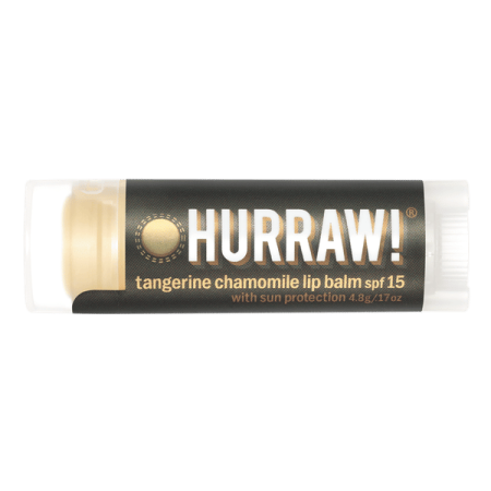 Hurraw! Tangerine Chamomile Lip Balm SPF 15