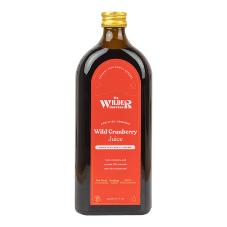 Mt. Wilder Berries Wild Cranberry Juice