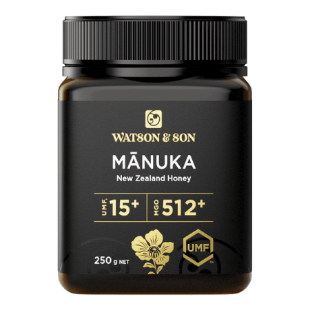 Watson and Son Manuka Honey UMF 15+/MGO 512+ (previously Manuka Honey UMF 15+/MGO 514+)