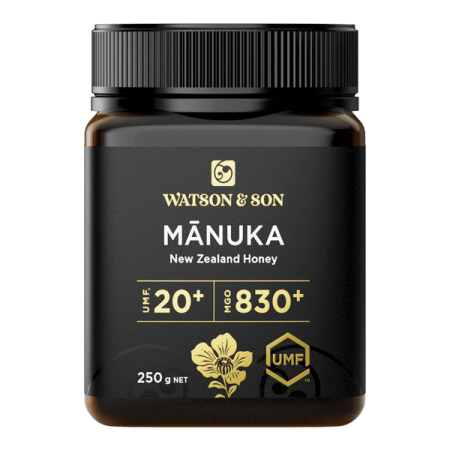 Watson and Son Manuka Honey UMF 20+/MGO 830+ (previously Manuka Honey 800+)