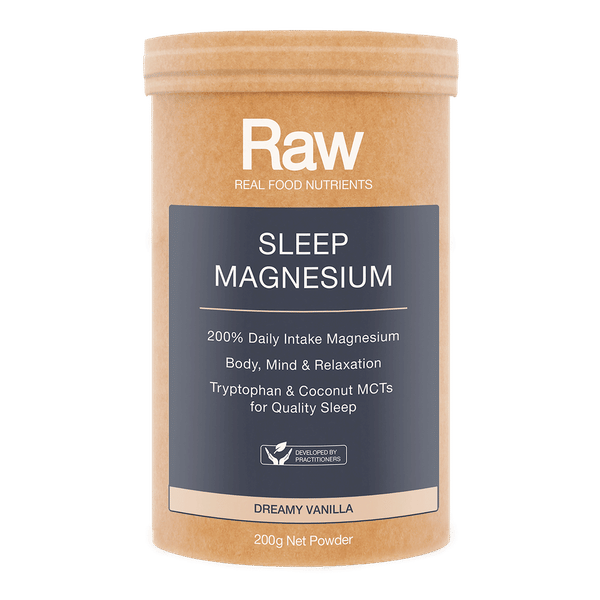 Amazonia Sleep Magnesium Amazonia Raw Real Food Nutrients Organic Iron Apple Dreamy Vanilla 200 g 1 1 Amazonia Sleep Magnesium