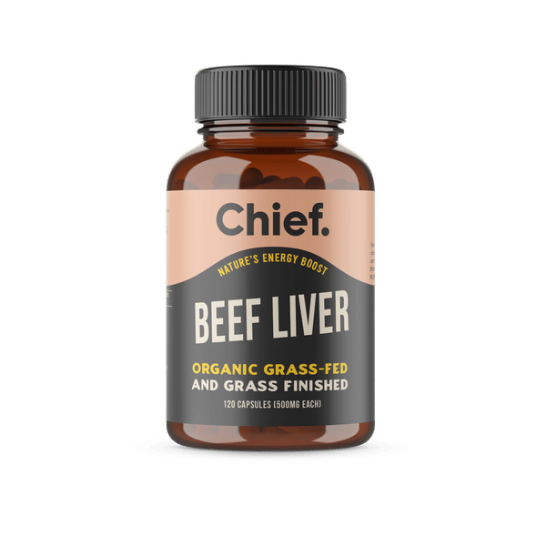 Chief. Beef Liver Chief Beef Liver 120 capsules 1 Chief. Beef Liver
