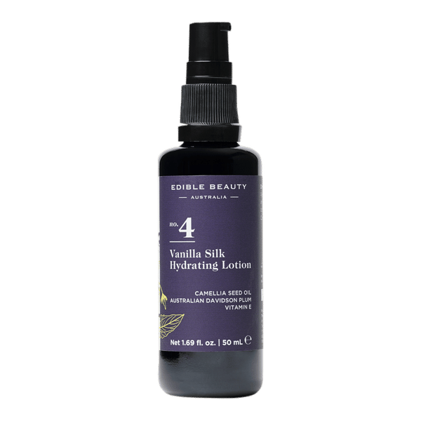 Edible Beauty No. 4 Vanilla Silk Hydrating Lotion Edible Beauty No 4 Vanilla Silk Hydrating Lotion 50 ml Edible Beauty No. 4 Vanilla Silk Hydrating Lotion