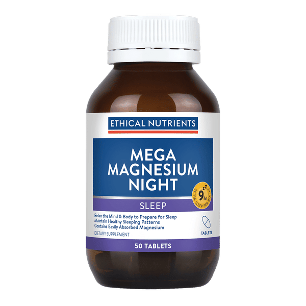 Ethical Nutrients Mega Magnesium Night Ethical Nutrients Mega Magnesium Night 50 Tablets 2 1 Ethical Nutrients Mega Magnesium Night