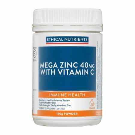 Ethical Nutrients Mega Zinc 40 mg With Vitamin C
