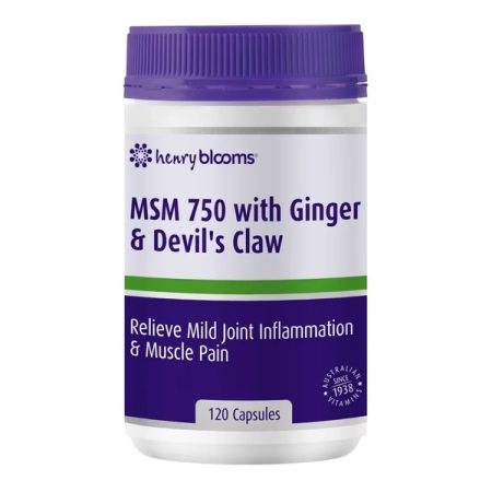 Henry Blooms MSM 750 With Ginger & Devil's Claw