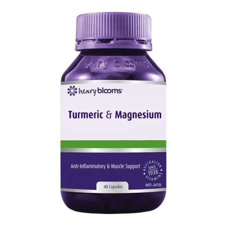 Henry Blooms Turmeric & Magnesium