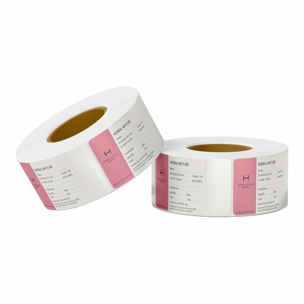 Herbal Extract Co. Dispensing Labels Herbal Extract Co Dispensing Labels 200 pcs 1 Herbal Extract Co. Dispensing Labels
