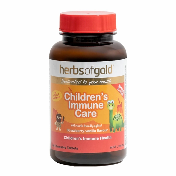 Herbs of Gold Children's Immune Care (chewable) Herbs Of Gold Childrens Immune Care 60 tabs 1 Herbs of Gold Children's Immune Care (chewable)