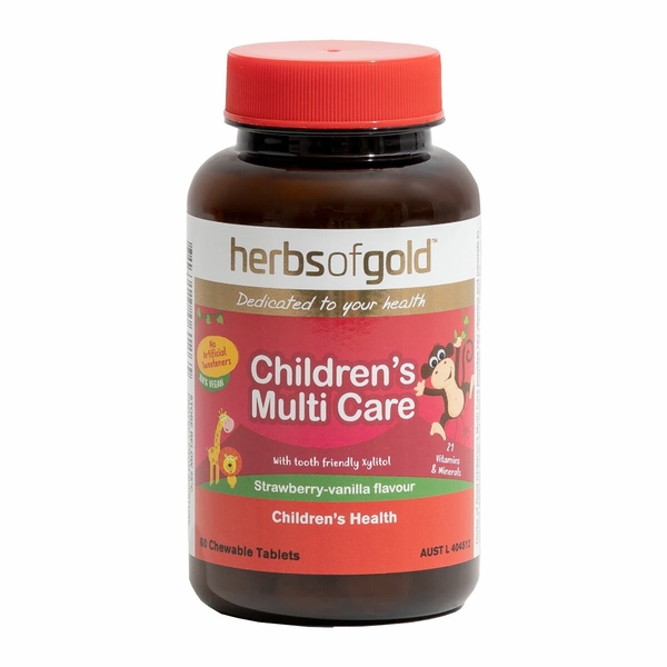Herbs of Gold Children's Multi Care Herbs Of Gold Childrens Multi Care 60 tabs 1 Herbs of Gold Children's Multi Care