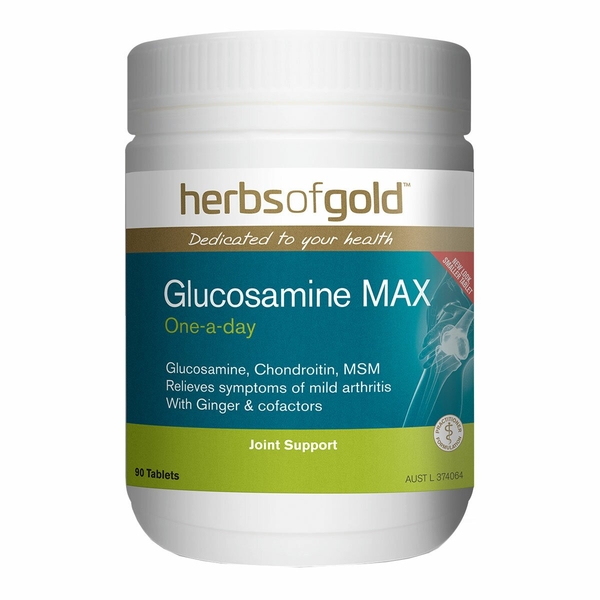 Herbs of Gold Glucosamine MAX Herbs Of Gold Glucosamine MAX Gold 90 tablets Herbs of Gold Glucosamine MAX