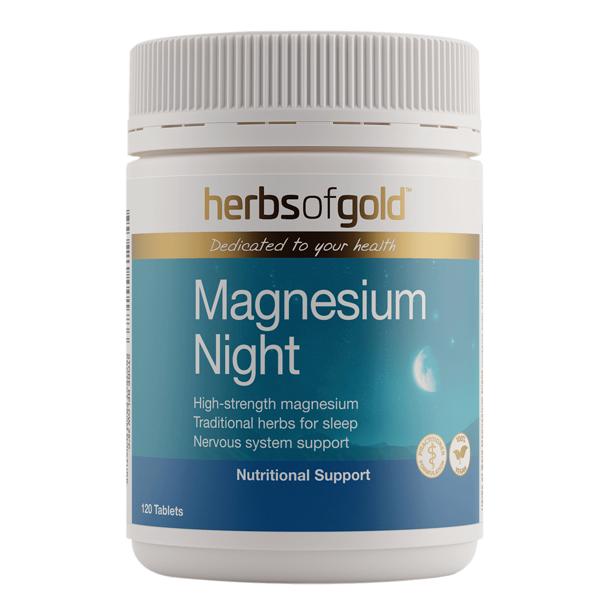 Herbs of Gold Magnesium Night Tablets Herbs Of Gold Magnesium Night 120 tablets Herbs of Gold Magnesium Night Tablets