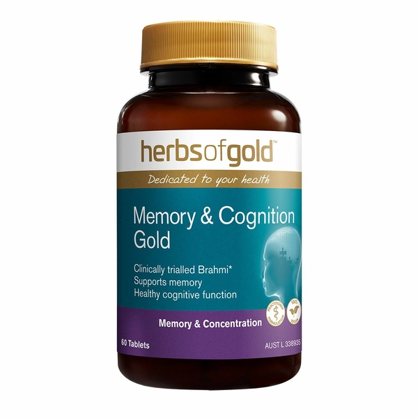 Herbs of Gold Memory & Cognition Gold Herbs Of Gold Memory and Cognition Gold 60 Tabs 1 Herbs of Gold Memory & Cognition Gold