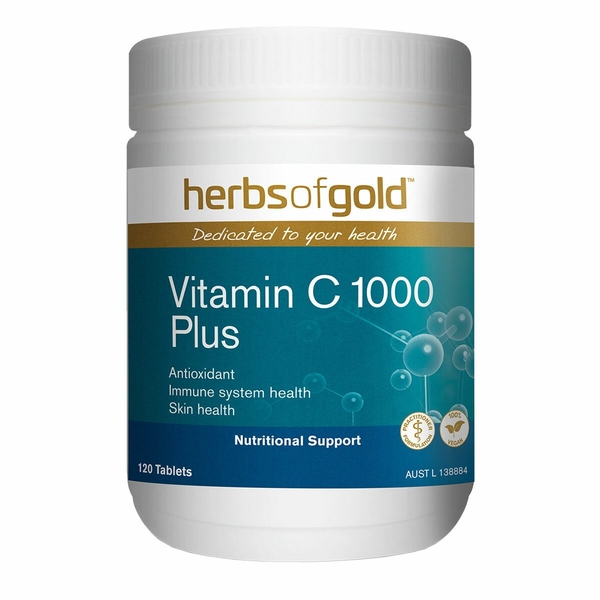 Herbs of Gold Vitamin C 1000 Plus Herbs Of Gold Vitamin C 1000 Plus 120 Tabs Herbs of Gold Vitamin C 1000 Plus