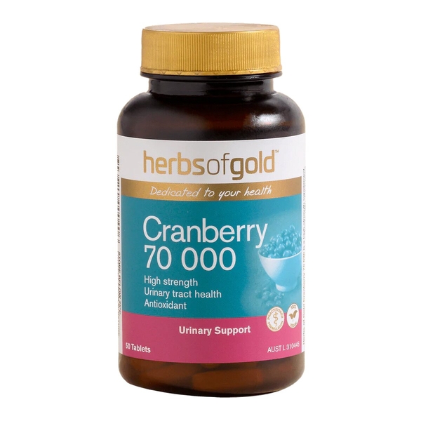 Herbs of Gold Cranberry 70 000 Herbs of Gold Cranberry 50 Tablets 1 Herbs of Gold Cranberry 70 000