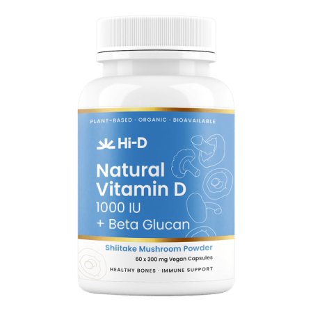 Hi-D Natural Vitamin D 1000IU + Beta Glucan