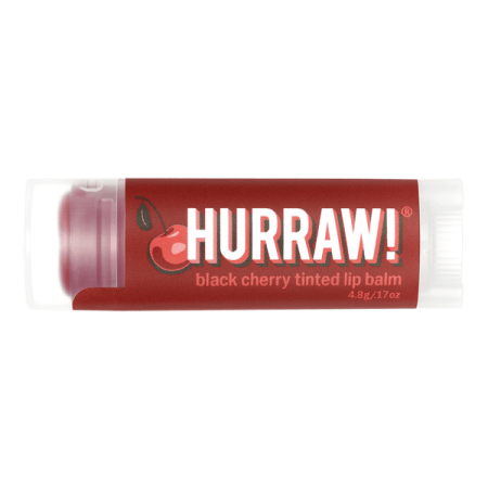 Hurraw! Black Cherry Tinted Lip Balm