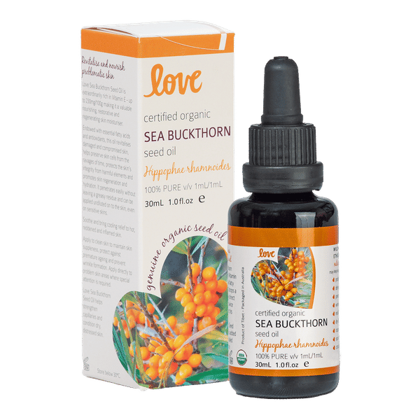Love Oils Sea Buckthorn Seed Oil Love Oils Seabuckthorn Oil 30mL 1 Love Oils Sea Buckthorn Seed Oil