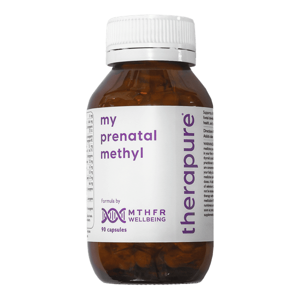 MTHFR Support My Prenatal Methyl MTHFR Therapure My Prenatal Methyl 90 Capsules 1 MTHFR Support My Prenatal Methyl