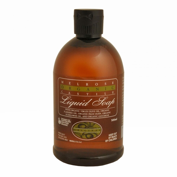 Melrose Organic Castile Liquid Soap (Refill) Melrose Organic Castile Liquid Soap 500 mL original refill 1 Melrose Organic Castile Liquid Soap (Refill)