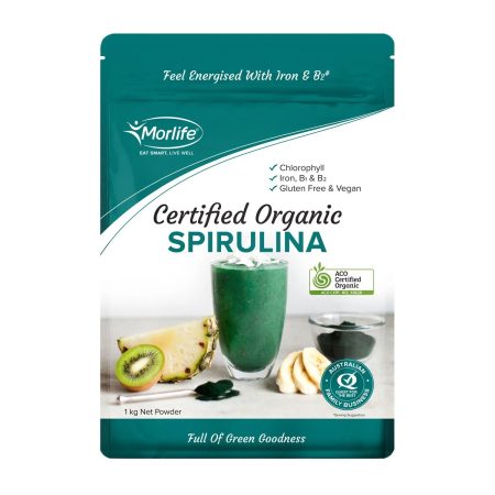 Morlife Certified Organic Spirulina