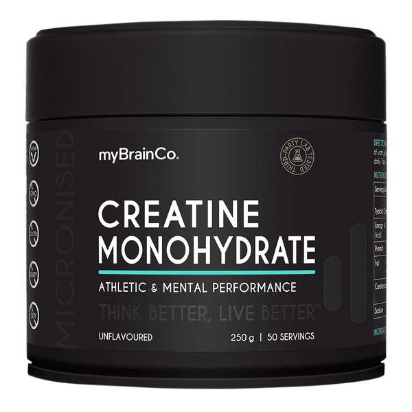 myBrainCo. Creatine Monohydrate MyBrainCo Creatine Monohydrate 250 g 1 myBrainCo. Creatine Monohydrate