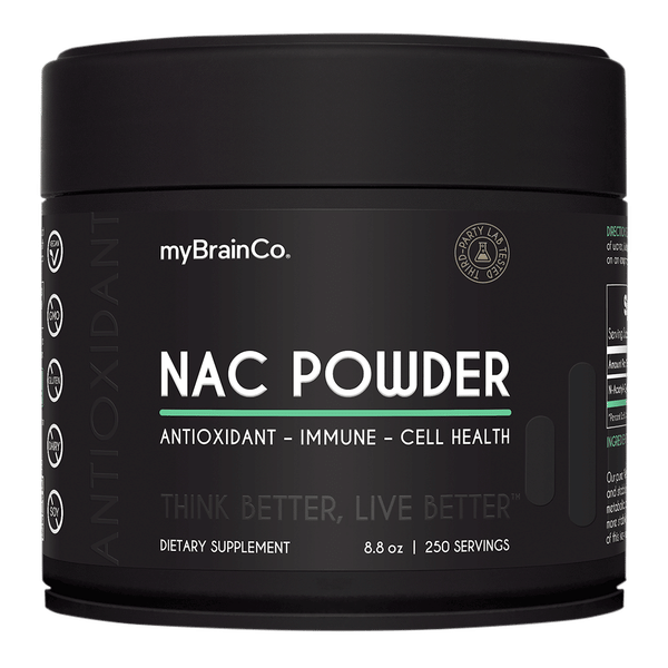myBrainCo. NAC MyBrainCo Nac Powder 8.8 oz myBrainCo. NAC