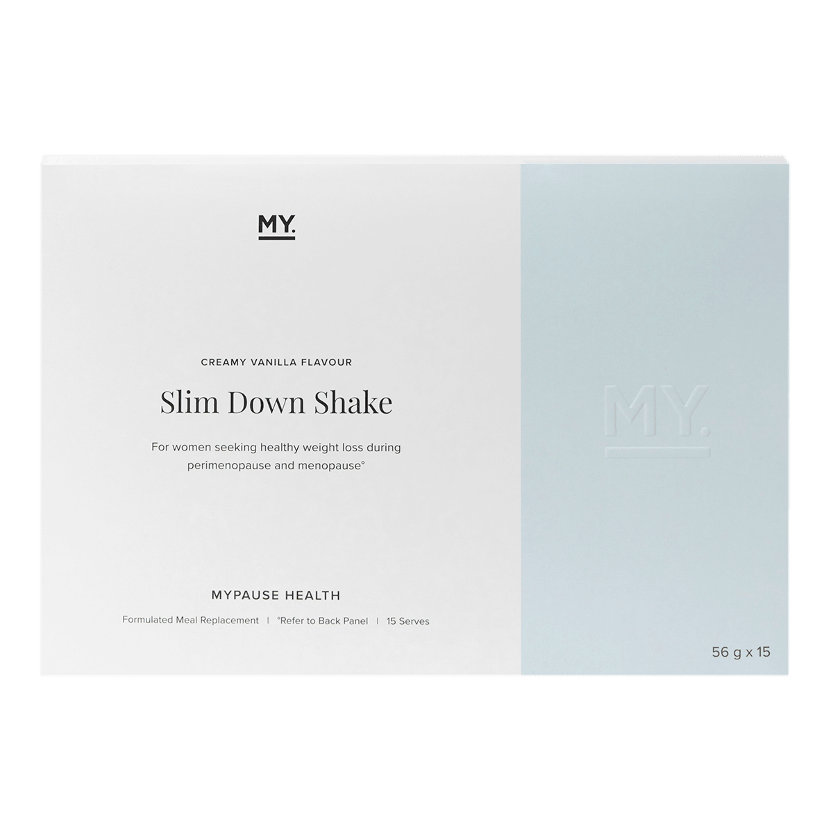 MyPause Health Slim Down Shake MyPause Health Slim Down Shake 56 g Creamy Vanilla Flavour MyPause Health Slim Down Shake