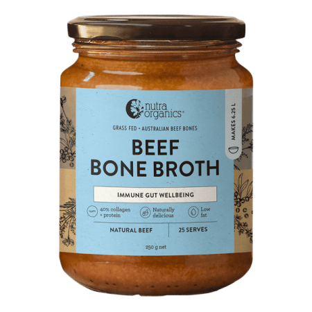 Nutra Organics Beef Broth Concentrate Natural