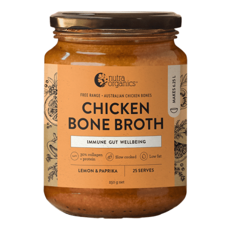 Nutra Organics Chicken Broth Concentrate Lemon & Paprika