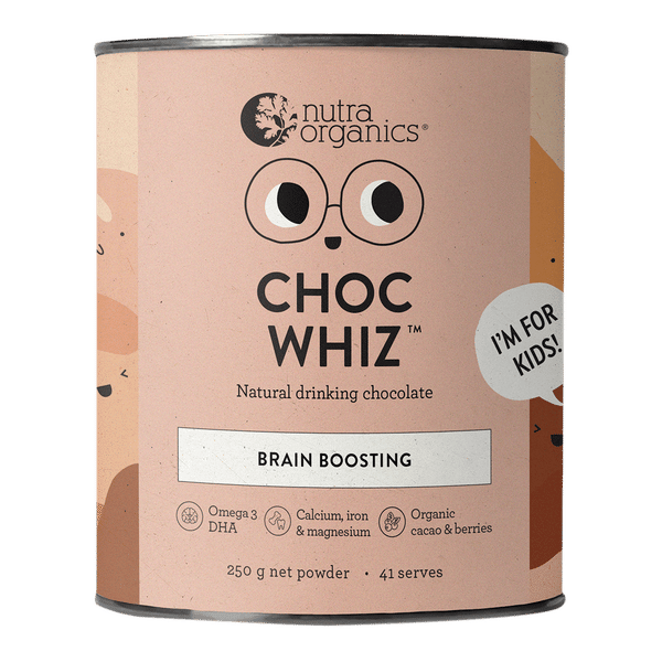 Nutra Organics Choc Whiz Nutra Organics Choc Whiz 250 g 1 Nutra Organics Choc Whiz