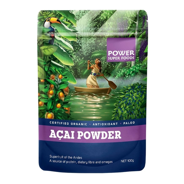 Power Super Foods Acai Powder Power Super Foods Acai Powder 100 g 1 Power Super Foods Acai Powder