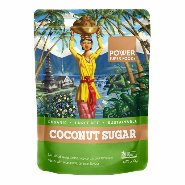 Power Super Foods Coconut Sugar Power Super Foods Coconut Sugar 500g 1 Power Super Foods Coconut Sugar