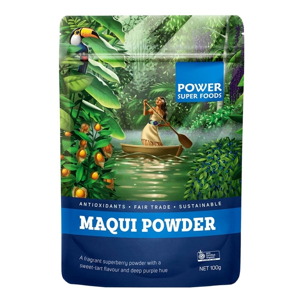 Power Super Foods Maqui Powder Power Super Foods Macqui Powder 100 g 1 Power Super Foods Maqui Powder