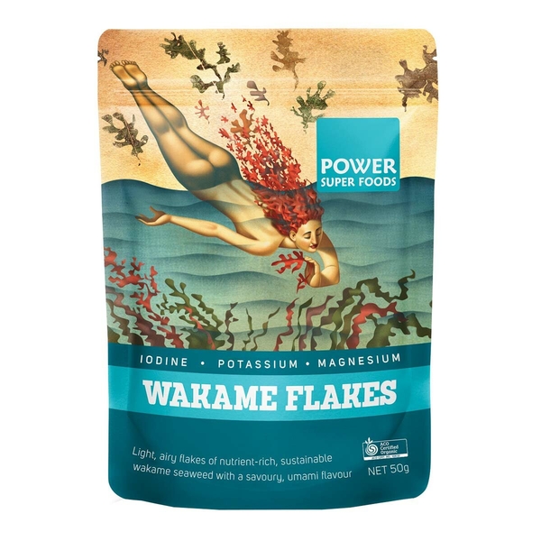 Power Super Foods Wakame Flakes Power Super Foods Wakame Flakes 50 g Power Super Foods Wakame Flakes