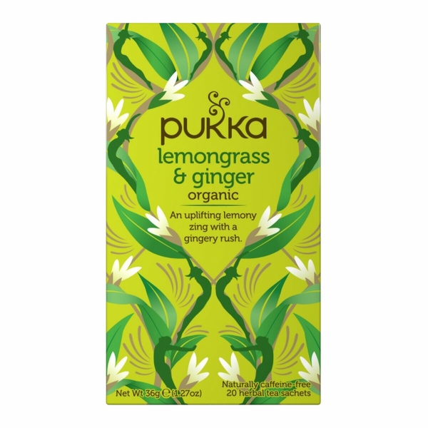 Pukka Herbs Lemongrass & Ginger Pukka Herbs lemongrass and ginger 20 sachets 1 Pukka Herbs Lemongrass & Ginger