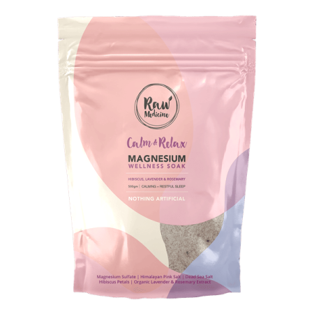 Raw Medicine Calm & Relax Magnesium Wellness Soak